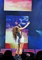 Free Stock Photo: Miley Cyrus singing on stage