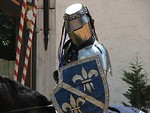 Free Stock Photo: Knight on a horse