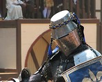 Free Stock Photo: Knight on a horse