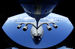 Free Stock Photo: An airplane during aerial refueling