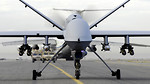 Free Stock Photo: An MQ-9 Reaper drone on a runway