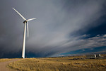 Free Stock Photo: A wind turbine in a field