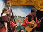 Free Stock Photo: A Renaissance musical trio