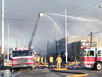 Free Stock Photo: Warehouse Fire