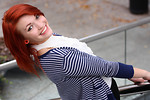 Free Stock Photo: A beautiful young woman in business attire