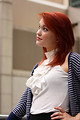 Free Stock Photo: A beautiful young woman in business attire