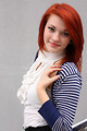 Free Stock Photo: A beautiful young woman in business attire