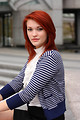 Free Stock Photo: A beautiful young woman in business attire