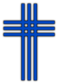 Free Stock Photo: Illustration of a cross with a transparent background.