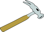 Free Stock Photo: Illustration of a hammer
