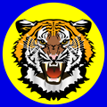 Free Stock Photo: Illustration of a tiger
