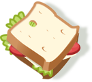 Free Stock Photo: Illustration of a sandwich