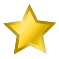 Free Stock Photo: Illustration of a gold star
