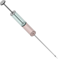 Free Stock Photo: Illustration of a hypodermic needle