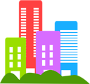 Free Stock Photo: Illustration of city buildings