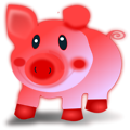 Free Stock Photo: Illustration of a cartoon pig