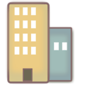 Free Stock Photo: Illustration of city buildings