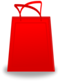 Free Stock Photo: Illustration of a red shopping bag