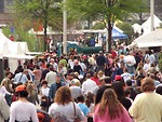 Free Stock Photo: Crowd at an outdoor festival
