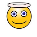 Free Stock Photo: Illustration of a yellow smiley face