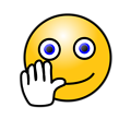 Free Stock Photo: Illustration of a yellow smiley face with a transparent background.