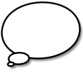 Free Stock Photo: Illustration of a cartoon speech bubble