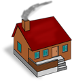 Free Stock Photo: Illustration of a 3d house