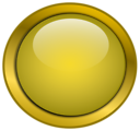 Free Stock Photo: Illustration of a blank glossy round button