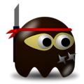 Free Stock Photo: Illustration of an arcade styled ninja ghost