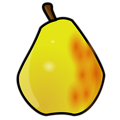 Free Stock Photo: Illustration of a pear