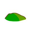 Free Stock Photo: Illustration of a small cartoon hills