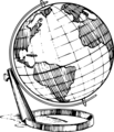 Free Stock Photo: Illustration of a globe