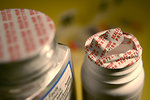 Free Stock Photo: Two bottles of dietary supplements