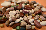 Free Stock Photo: A variety of dried beans