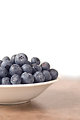 Free Stock Photo: A bowl of blueberries