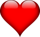 Free Stock Photo: Illustration of a red heart