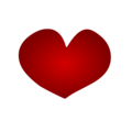 Free Stock Photo: Illustration of a red heart