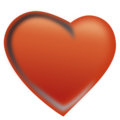 Free Stock Photo: Illustration of a red heart