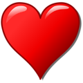 Free Stock Photo: Illustration of a red heart