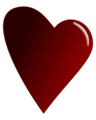 Free Stock Photo: Illustration of a red heart