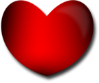 Free Stock Photo: Illustration of a red heart