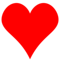 Free Stock Photo: Illustration of a red heart