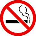 Free Stock Photo: Illustration of a no smoking symbol
