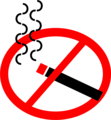 Free Stock Photo: Illustration of a no smoking symbol