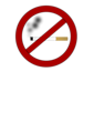Free Stock Photo: Illustration of a no smoking symbol