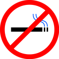Free Stock Photo: Illustration of a no smoking symbol