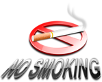 Free Stock Photo: Illustration of a no smoking symbol