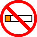 Free Stock Photo: Illustration of a no smoking symbol