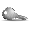 Free Stock Photo: Illustration of a silver key
