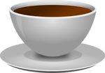 Free Stock Photo: Illustration of a cup of coffee